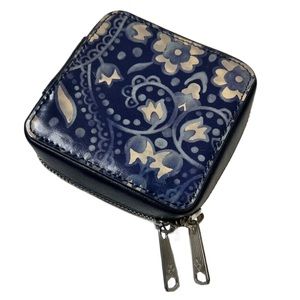 Patricia Nash leather jewelry travel case